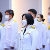 อว. จัดพิธีถวายพระพรชัยมงคลและพิธีถวายสัตย์ปฏิญาณเพื่อเป็นข้ ... Image 5